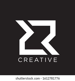 RR logo design vector luxury icon