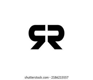 Rr Logo Design Vector Template Stock Vector (Royalty Free) 2186215557 ...