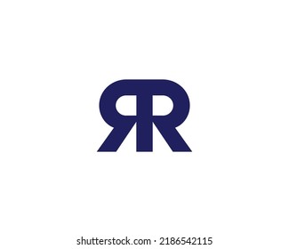 Rr Logo Design Vector Template Stock Vector (Royalty Free) 2186542115 ...