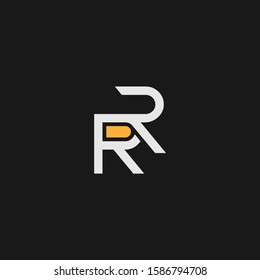 Rr Logo Icon Designs Stock Vector (Royalty Free) 1586794708 | Shutterstock