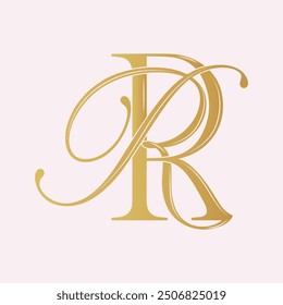 RR, logotipo RR, letra RR, monograma RR, Vector, logotipo, iniciales del monograma de Boda, logotipo de Boda, monograma de Boda, diseño del logotipo