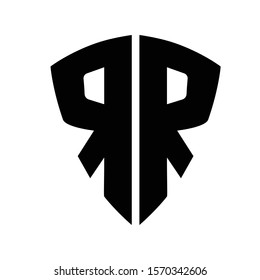 RR Logo Letter Vector Illustration