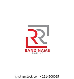 rr logotype rr logo design rr design letter design