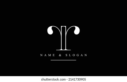 RR, R abstract letters logo monogram