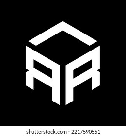 Das RR-Vektorsymbol in Form eines minimalistischen Hauses, sehr einfach, sauber und elegant, vielen Dank,