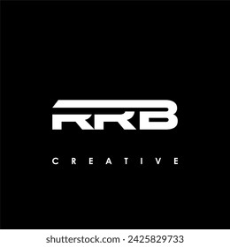 RRB Letter Initial Logo Design Template Vector Illustration