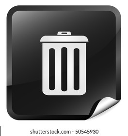 Rrecycle button. vector