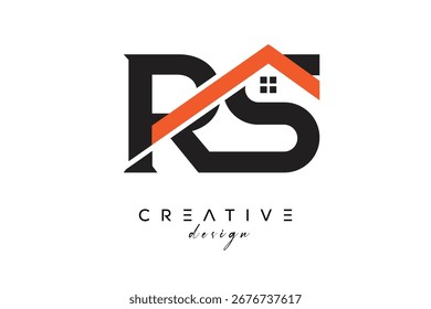 RS Creative Real Estate Arquitectura Monograma y Home Logo
