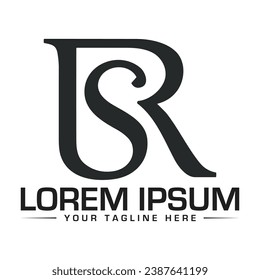 RS Letter Logo Design Creative and Professional Logo Design