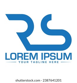 RS Letter Logo Design Creative and Professional Logo Design