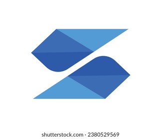 Elementos de diseño del logotipo de la letra RS