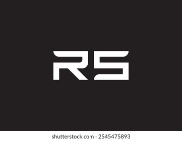 RS letter logo and initial logo design