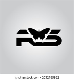 RS-Logo auf weißem Hintergrund. s. Sr.