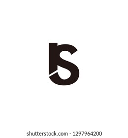 rs letter vector logo. ls letter vector logo