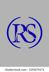 RS logo blue colour use