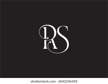 RS Logo Design Creative and Modern Logo Design