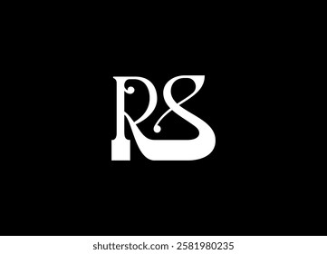 RS logo desing and monogram logo