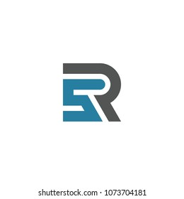 RS Or SR Logo Monogram