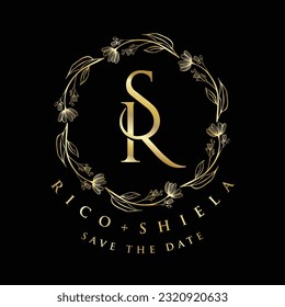 RS Wedding Monogram for Groom and Bride