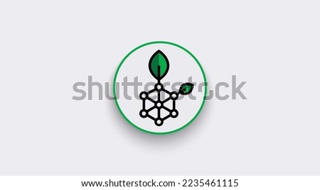 RSK blockchain, RSK Token cryptocurrency logo on isolated background with copy space. 3d vector illustration of RSK blockchain, RSK token icon banner design concept.