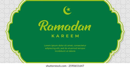 Rsmadan Background Flat vector  green
