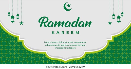 Rsmadan Background Flat vector  green