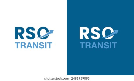 RSO initial letter logo. Consulting Company Logo Vector