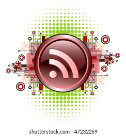 RSS button design