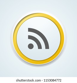 RSS button illustration
