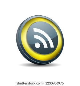 RSS button illustration