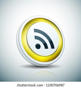 RSS button illustration