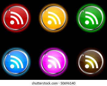 rss buttons