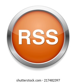 rss  circle web glossy icon