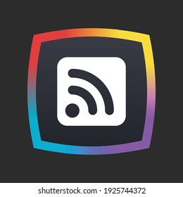 RSS Feed - App Icon Button