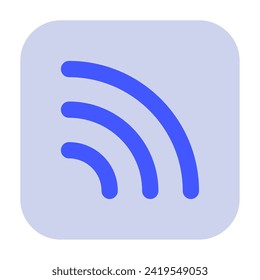 RSS Feed Icon for web, app, uiux, infographic, etc