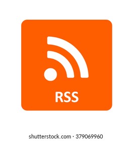 RSS feed icon for web and mobile