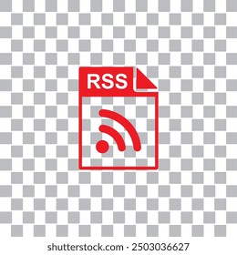 rss file icon , document icon