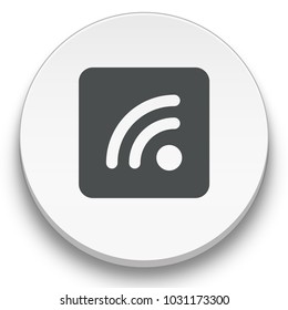 rss flat icon