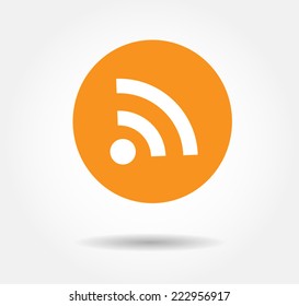 rss flat icon