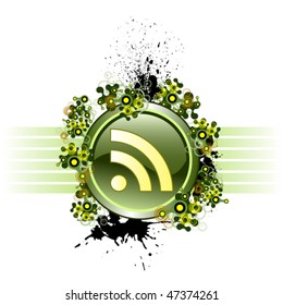RSS icon or button