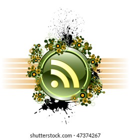 RSS icon or button