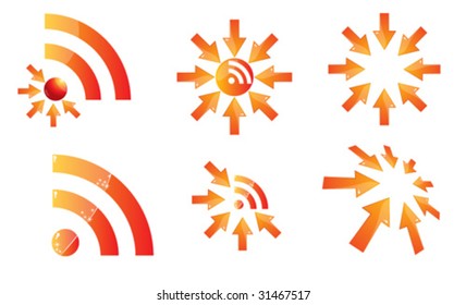 RSS icon set 5
