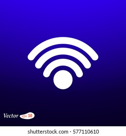 rss icon. Web design style.