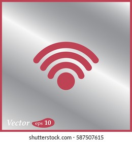 rss icon. Web design style.