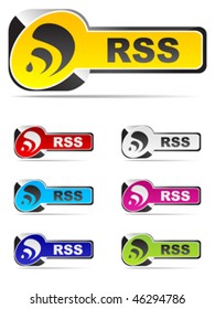 Rss icons different colors