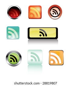 rss icons set