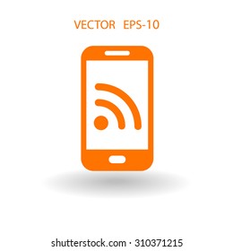 RSS mobile icon