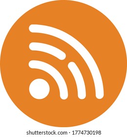 RSS News Feed vector Icon