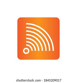 rss sign icon design vector