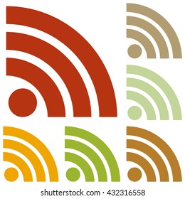 RSS sign illustration